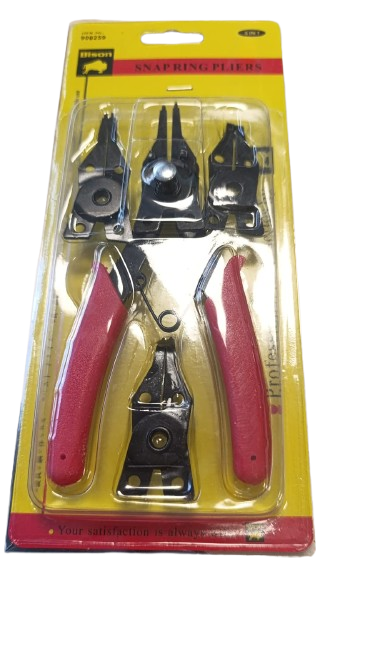 SET X 4 UN. - PINZA SEEGUER 6 PULG.